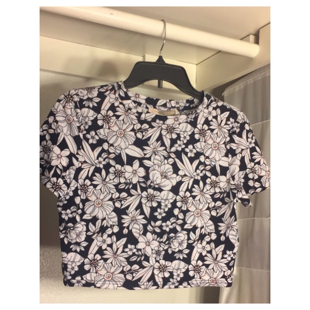 Floral Crop Top